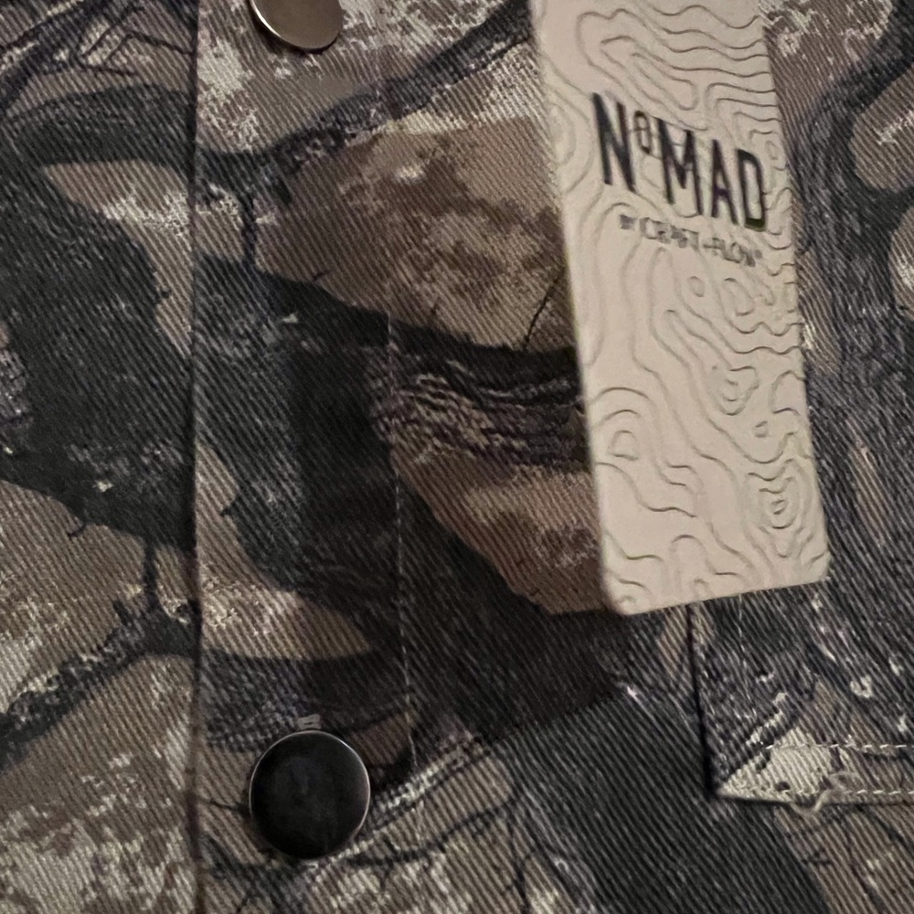 Nomad Men's Tree Branch Pattern Shirt Jacket - Picture 3 of 6